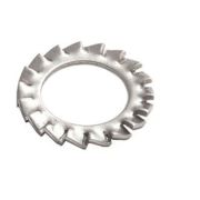 Шайба стопорная с наружными зубцами М8 DIN 6798 INOX |shst8-INOX| EKF