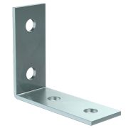 Уголок крепежный двойной для STRUT-профиля HDZ | CLM50D-UDS-107-40-HDZ | IEK