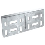 Пластина соединительная 80мм HDZ | CLM51D-PS-080-HDZ | IEK