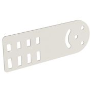 Пластина шарнирная h=80мм RAL 9016 | CLM51D-PSH-080-9016 | IEK