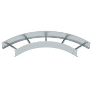 Угловая секция 90° лестничного лотка 110х300 мм R=500 мм (LB 90 1130 R5 FS) | 6217684 | OBO Bettermann