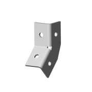Угол 3D 135 град., 4 отверстия, толщ. 4,0 мм, гор. цинк, 368126 | УС135-3D4-4,0-ГЦ | Ostec