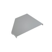 Крышка переходника правого 50-150 | KPD50-150-R | КМ-профиль