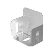 Заглушка лотка Стандарт INOX (AISI 304) 50х50 | PR16.2490 | Промрукав