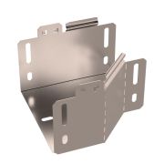 Переходник левый Стандарт INOX (AISI 409) 150х100х100 | PR16.5593 | Промрукав