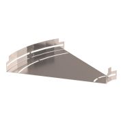 Угол горизонтальный изменяемый 0-45 градусов Стандарт INOX (AISI 409) 400х50 | PR16.3656 | Промрукав