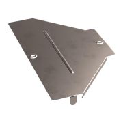 Крышка переходника симметричного Стандарт INOX (AISI 409) 400х150 | PR16.6107 | Промрукав