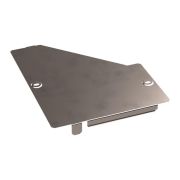Крышка переходника правого Стандарт INOX (AISI 409) 300х150 | PR16.5907 | Промрукав