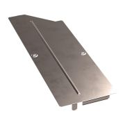 Крышка переходника правого Стандарт INOX (AISI 409) 600х500 | PR16.5918 | Промрукав