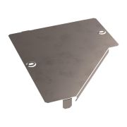 Крышка переходника левого Стандарт INOX (AISI 409) 300х150 | PR16.5646 | Промрукав