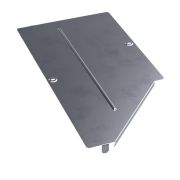 Крышка переходника левого Стандарт INOX (AISI 316) 600х400 | PR16.5590 | Промрукав