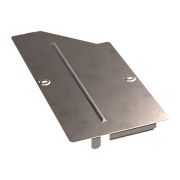 Крышка переходника правого Стандарт INOX (AISI 409) 400х300 | PR16.5911 | Промрукав