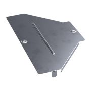 Крышка переходника симметричного Стандарт INOX (AISI 316) 400х150 | PR16.6041 | Промрукав