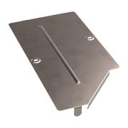 Крышка переходника левого Стандарт INOX (AISI 409) 400х300 | PR16.5650 | Промрукав