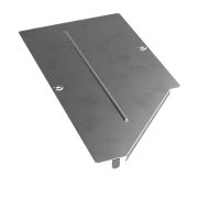 Крышка переходника левого Стандарт INOX (AISI 304) 600х400 | PR16.5524 | Промрукав