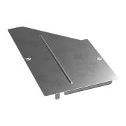 Крышка переходника правого Стандарт INOX (AISI 304) 500х300 | PR16.5782 | Промрукав