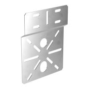 Монтажная пластина для ЭМК Стандарт INOX (AISI 304) 195х150 | PR16.3811 | Промрукав