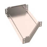 Переходник левый Стандарт INOX (AISI 409) 600х400х80 | PR16.5637 | Промрукав