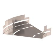 Угол горизонтальный изменяемый 0-45 градусов Стандарт INOX (AISI 409) 200х50 | PR16.3650 | Промрукав