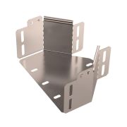 Переходник симметричный Стандарт INOX (AISI 409) 200х100х100 | PR16.6055 | Промрукав