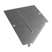 Крышка переходника левого Стандарт INOX (AISI 304) 500х300 | PR16.4307 | Промрукав