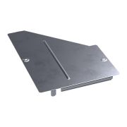 Крышка переходника правого Стандарт INOX (AISI 316) 400х200 | PR16.5844 | Промрукав