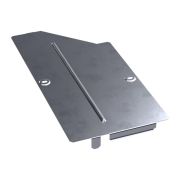 Крышка переходника правого Стандарт INOX (AISI 316) 400х300 | PR16.5845 | Промрукав