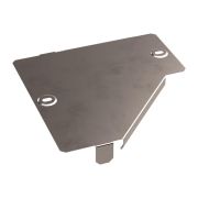 Крышка переходника левого Стандарт INOX (AISI 409) 200х100 | PR16.5643 | Промрукав