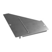 Крышка переходника правого Стандарт INOX (AISI 304) 500х200 | PR16.5781 | Промрукав