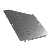 Крышка переходника правого Стандарт INOX (AISI 304) 600х400 | PR16.5785 | Промрукав