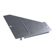 Крышка переходника правого Стандарт INOX (AISI 316) 400х150 | PR16.5843 | Промрукав
