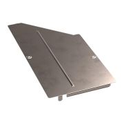 Крышка переходника правого Стандарт INOX (AISI 409) 600х400 | PR16.5917 | Промрукав