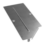 Крышка переходника левого Стандарт INOX (AISI 304) 500х400 | PR16.5522 | Промрукав