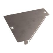Крышка переходника левого Стандарт INOX (AISI 409) 300х100 | PR16.5645 | Промрукав