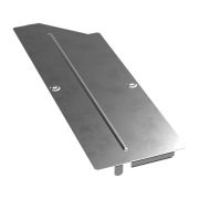 Крышка переходника правого Стандарт INOX (AISI 304) 600х500 | PR16.5786 | Промрукав