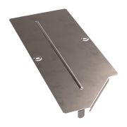 Крышка переходника левого Стандарт INOX (AISI 409) 500х400 | PR16.5654 | Промрукав