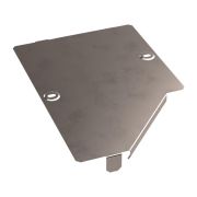 Крышка переходника левого Стандарт INOX (AISI 409) 300х200 | PR16.5647 | Промрукав