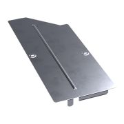 Крышка переходника правого Стандарт INOX (AISI 316) 500х400 | PR16.5849 | Промрукав