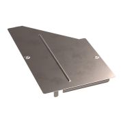 Крышка переходника правого Стандарт INOX (AISI 409) 500х300 | PR16.5914 | Промрукав