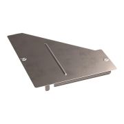 Крышка переходника правого Стандарт INOX (AISI 409) 400х150 | PR16.5909 | Промрукав