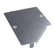 Крышка переходника левого Стандарт INOX (AISI 316) 300х200 | PR16.5581 | Промрукав