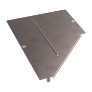 Крышка переходника левого Стандарт INOX (AISI 409) 600х300 | PR16.5655 | Промрукав