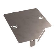 Крышка переходника левого Стандарт INOX (AISI 409) 200х150 | PR16.5644 | Промрукав