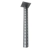 Стойка потолочная усиленная 50х50х300 мм INOX304 | PSTU50-300 INOX304 | КМ - профиль