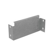 Переходник упрощенный 80х100 мм левый «ПЛЮС» INOX304 | PDLplus80-100 INOX304 | КМ - профиль