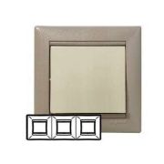 Рамка 3-м Valena горизонт. кантри Leg 770023