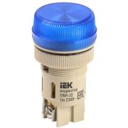 Лампа светосигнальная ENR-22 d22мм 240В AC син. цилиндр неон IEK BLS40-ENR-K07