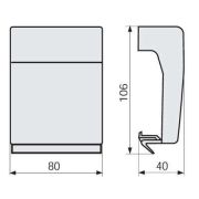 Тройник для канал-плинтуса DBN B корич. DKC 03264