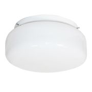 Светильник НПО 22-2х60-210 «Таблетка» d260 2х60Вт E27 IP20 опал Элетех 1005150220