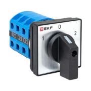 Переключатель кулачковый ПК-1-23 3П 25А «1-0-2» EKF pk-1-23-25